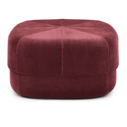 Pouf « Circus » en velour<br class=