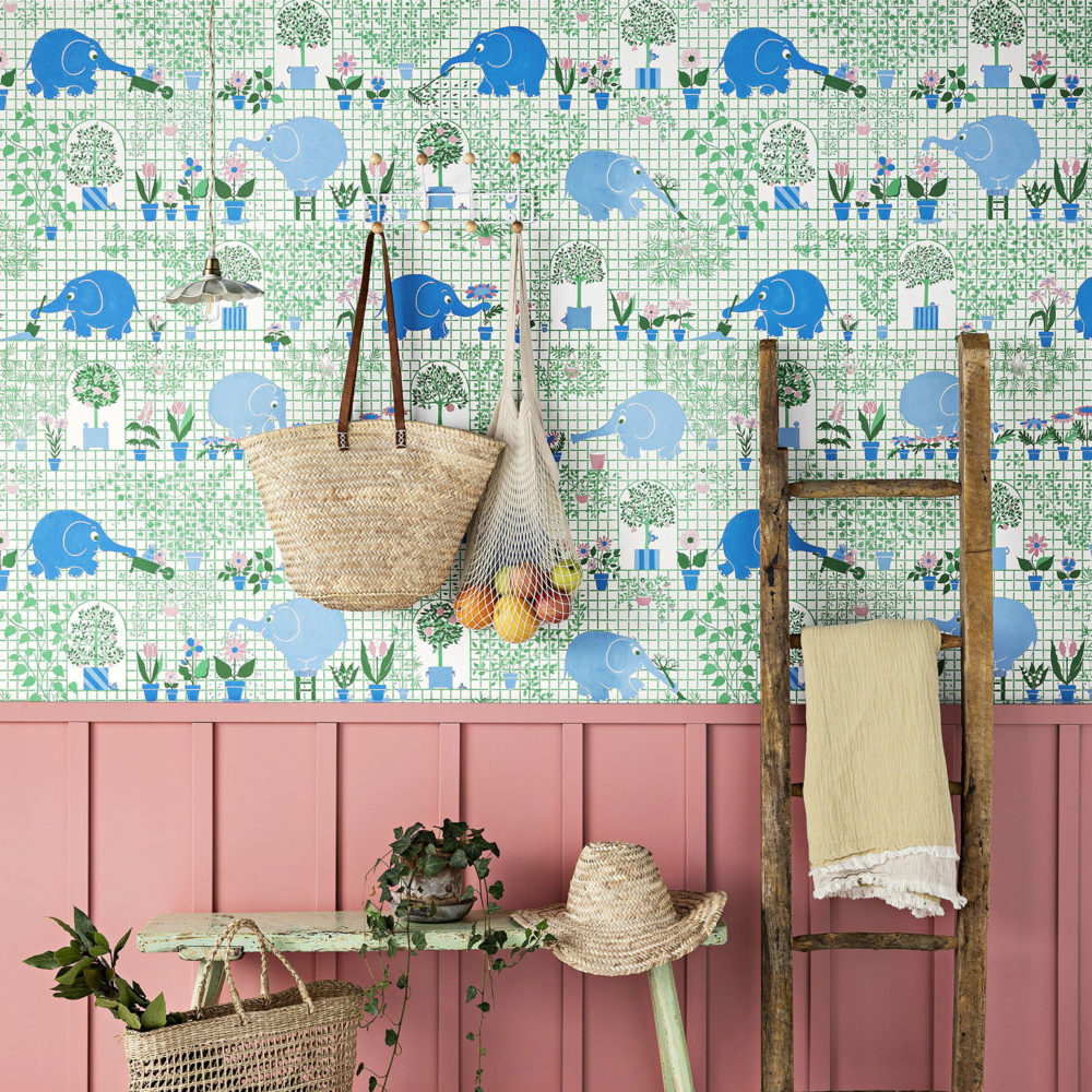Les éléphants jardiniers