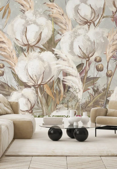 Semis de fleurs