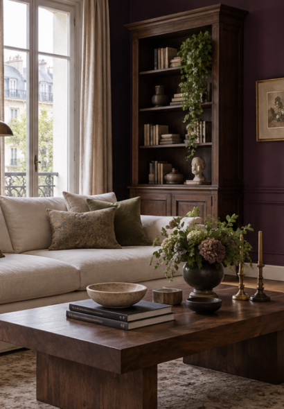 Aubergine, la couleur prend de la profondeur
